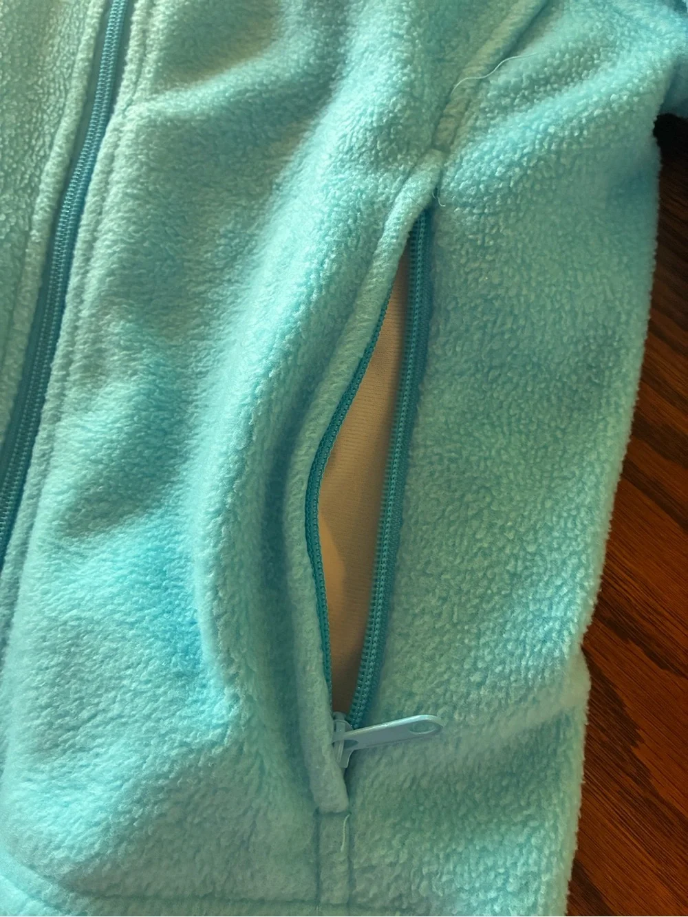 Colombia Girl's Sweater Lot Set Blue Winter Snow Fleece Youth Small Size 7-8